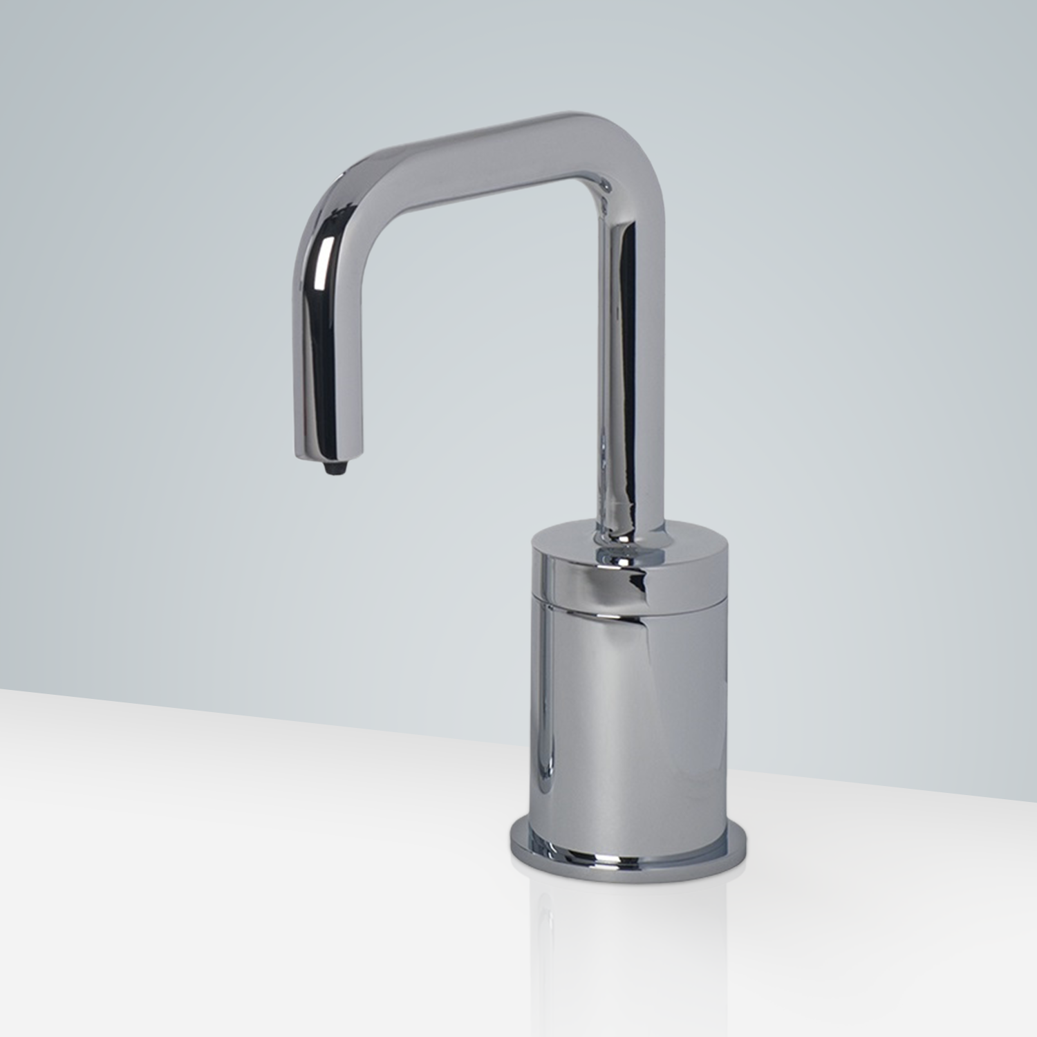 Fontana Trio Commercial Polished Chrome Deck Mount Touchless Electronic Soap Dispenser